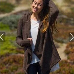 Beta Brand Black Sheep wrap sweater